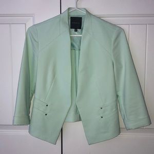 Pale turquoise blazer